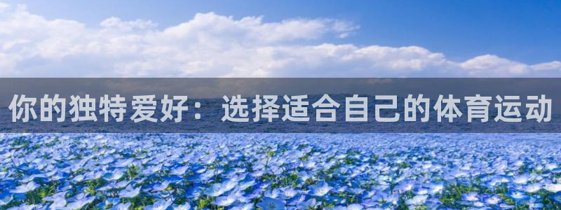 米兰体育官网下载招商电话地址查询：你的独特爱好：选择适合自己