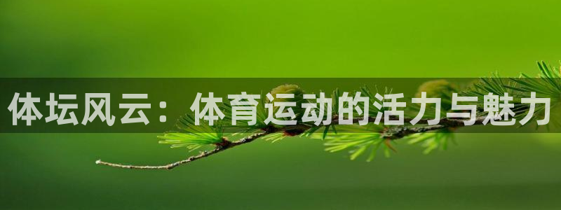 米兰体育官方正版app集团官网网址：体坛风云：体育运