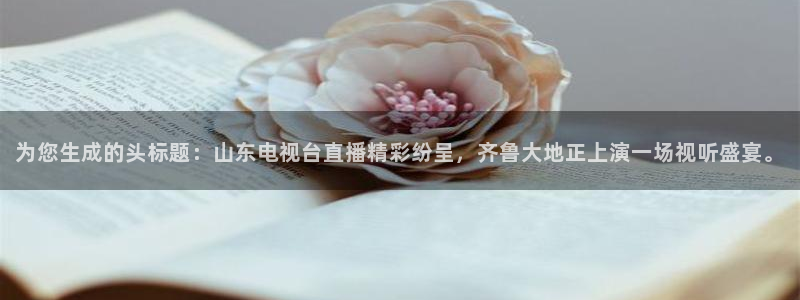 看球直播龙门直播：为您生成的头标题：山东电视台直播精彩纷呈，齐鲁大地正上演一场视听盛宴。